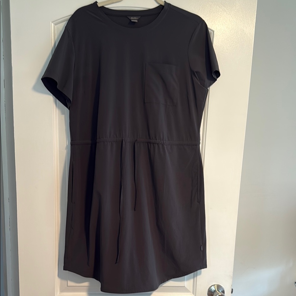 Eddie Bauer Gray Short Sleeve Dress
